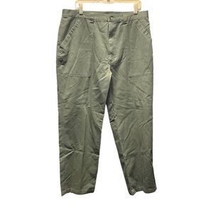 Woolrich Teton size 40/30 Hunter green 100% cotton pants.